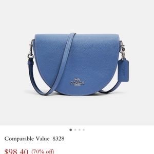 Coach Ellen Crossbody in Stone Blue